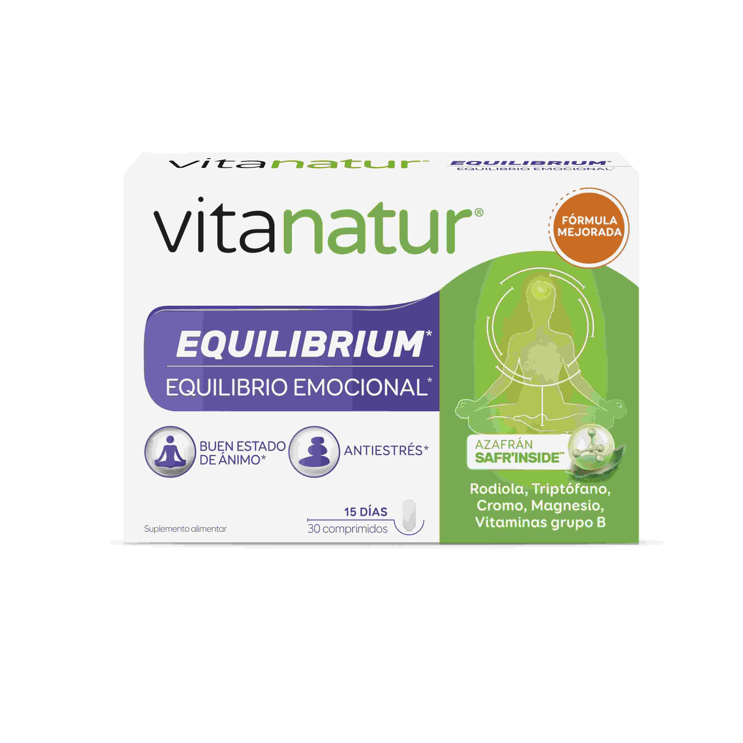 vitanatur equilibrium 60 comprimidos
